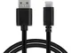 subtel® Cavo USB Dati 1m Compatibile con GoPro Hero 5 Black Session Hero 6 Black AABAT-001...