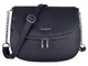 David Jones - Borsa a Tracolla Piccola Donna - Borse a Mano Spalla Catena PU Pelle Zip - B...