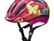 KED Meggy Trend, Casco da Bicicletta Bambini, Rosa con Motivo Floreale, S/M (49-53cm)