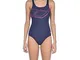 Arena W Essentials One Piece, Costume da bagno, Donna, Blu (Navy/Freak Rose), 42 IT