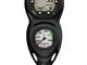 Suunto Dive Combo Console CB-2 IN LINE, Manometro a 4000 psi e Zoop Novo, Nero