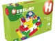 Hubelino-420480 HUBELINO-123 Pezzi Base 420480, Multicolore