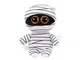 Ty- Portachiavi Beanie Boo's Halloween Mummy, Colore Bianco, T35111