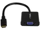 Startech.Com Adatattore Convertitore Mini HDMI a VGA per Fotocamere/Videocamere Digitali,...