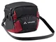 VAUDE Ontour Box M (Klickfix Ready), Tasche per Manubrio Unisex-Adulto, Nero/Carminio, Tag...