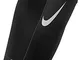 NIKE Pro Adult Dri-FIT 3.0 Arm Sleeves (Black/White, Small/Medium)