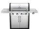 Char-Broil Professional Serie 4400 S - Griglia Barbecue a Gas con 4 Fuochi con Tecnologia...