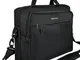 Amazon Basics - Borsa compatta a tracolla per laptop con tasche portaoggetti per accessori...