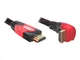 DeLOCK 5m HDMI cavo HDMI HDMI tipo A (Standard) Nero, Rosso