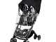 gb Gold Parapioggia per Passeggino Pieghevole gb Pockit+ All-Terrain, Trasparente