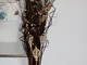 Link prodotti fatti a mano, mazzo di fiori in vaso di legno con 20 micro luci LED., Black...