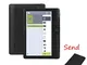 AXELEL Lettore di Ebook da 7 Pollici Intelligente con risoluzione HD Digitale E-Book + Vid...