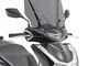 D1181S|150 PARABREZZA VISIERA SCHERMO CUPOLINO PARAVENTO GIVI COMPATIBILE CON HONDA SH 125...