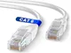Mr. Tronic cavo Ethernet Cat 6 da 100m, Cavo di rete LAN Cat 6 Alta velocità con Connettor...