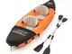 Bestway 65077 | Hydro-Force - Kayak Gonfiabile Lite Rapid, 2 posti, 321X88 cm, Pagaie incl...