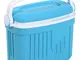 EDA Iceberg Frigo Portatile, Polipropilene, Blu Turchese-INT. Bianco, 8L