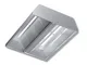 Cappa 160x150x45 acciaio inox Centrale neutra luci cucina ristorante RS7514