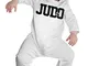 WlQshop Tute da Bambino,Body Bimbo Bimba Judo Letter Newborn Kids Long Sleeve Gentleman Bo...