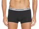 Emporio Armani Uomo 3-Pack Trunk Essential Core Logoband Boxer, Nero, XXL