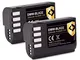Patona 2 X Protect V1 Batteria DMW BLK22 BLK22E (2250 mAh) – Compatibile con Panasonic DC...