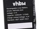 vhbw Li-Ion Batteria 1500mAh (3.7V) per cellulari e smartphone Prestigio MultiPhone 5450 D...