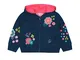 boboli Fleece Jacket for Baby Girl Maglia di Tuta, Azul (Notte 2421), 68 cm Bimba