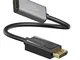 KabelDirekt – DisplayPort per Adattatore HDMI – 0,15m – (4K/60 Hz, contatti Dorati 24k, Ad...