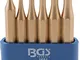 BGS 1651 1651-Set di cacciaspine, 6 Pezzi,150 mm, 33-8 mm, Colore:, Size