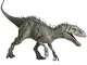 Smosyo Personaggi in plastica Jurassic Indominus Rex Action Figure Bocca Aperta Dinosauro...