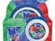 Pj Masks- Set Pappa 3 Pezzi, Colore Blu, 95488