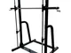 JK FITNESS JK6067, Smith Machine Unisex Adulto, Nero, Unica