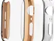 Fengyiyuda Cover[2-Pezzi] Compatibile con Apple Watch Custodia 38/40/42/44mm con Anti-Bubb...