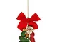 THUN - Addobbo per Albero di Natale, Babbo Natale con Albero - Decorazioni Natale Casa - F...