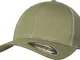 Flexfit Mesh Trucker Kappe, Berretto Unisex-Adult, Verde (buck), S/M