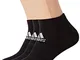 adidas Light Low 3Pp Calze Calze Di Uomo, Uomo, Black/Black/Black, M