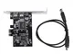 Scheda Controller PCI-E PCI Express FireWire 1394a IEEE 1394 con Cavo Firewire, Supporto W...