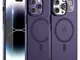 TAURI [5 in 1 Magnetica Cover per iPhone 14 Pro Max con 2 Pellicola Vetro Temperato + 2 Pe...