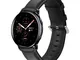 Aottom Cinturino Pelle 20mm Compatibile con Samsung Galaxy Watch Active 2 44mm Cinturino G...