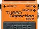 BOSS DS-2 Pedale Effetti per Chitarra Turbo Distortion, Classici timbri distorti BOSS con...