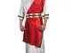 Fiori Paolo-Ne Imperatore Romano Costume Adulto, Bianco, Taglia 52-54, 62016