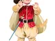 Ciao 14792  Costume bambino  Gatto con gli Stivali, 3-4 anni, Beige / Rosso / Marrone