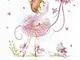Jellybeans Sweetest Granddaughter 206227 - Biglietto di auguri per 3° compleanno
