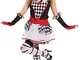 ORION COSTUMES Adult Harlequin Jester Fancy Dress Costume