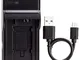 LP-E5 USB Charger for Canon EOS 1000D, EOS 450D, EOS 500D, EOS Kiss F, EOS Kiss X2, EOS Ki...