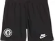 Nike CFC Y Nk BRT Stad Short 3r, Pantaloncini Sportivi Unisex Bambini, Black/White, M