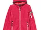 CMP - Giacca in Knit-Tech da bambini con cappuccio fisso, Gloss-Fragola, 152