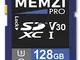 MEMZI PRO Scheda di memoria SDXC da 128 GB per videocamere digitali Sony Handycam FDRAX700...