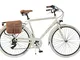 Via Veneto by Canellini Bicicletta Bici Citybike CTB Uomo Vintage Retro Via Veneto Allumin...