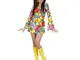 Widmann - Costume 'Flower Power Girl', Taglia M