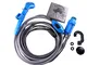 LIEBMAYA Outdoor Doccia Portatile da Campeggio 12V Portable Auto Doccia Elettrica con Tubo...